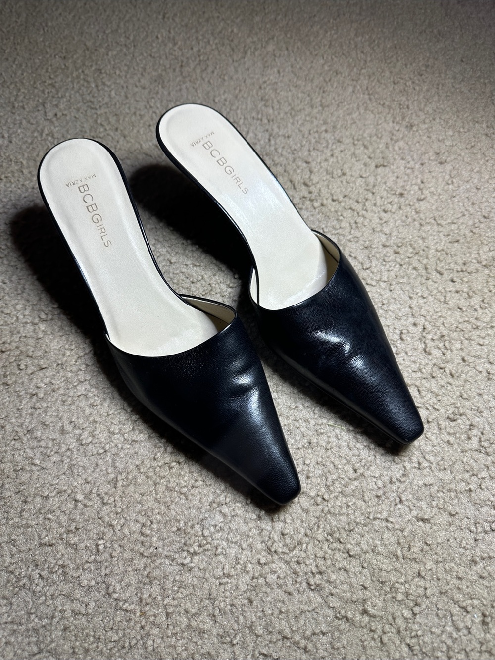 Slip on mules vintage y2k bcbgirls
